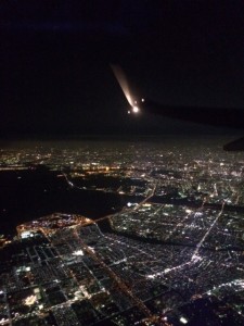 東京上空